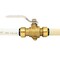 Apollo 3/4 in. Brass Push Ball Valve with Flange and Drain FSBBV34DE - alternate 8